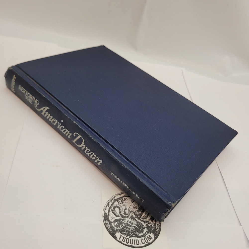 Robert J. Ringer Restoring the American Dream 1979 Hardcover Vintage Politics